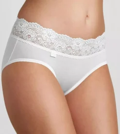 Romance Midi-trusser, White, 46