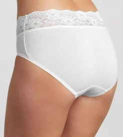 Romance Midi-trusser, White, 46