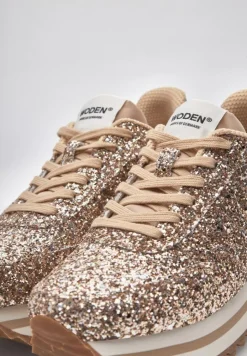 Ronja Plateau Glitter Sneakers, Multi, 38