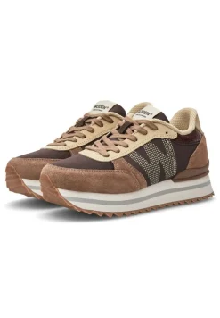 Ronja Plateau Sneakers, Chocolate, 39