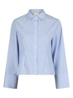 Rosa Stripe Shirt, Light Blue, 38