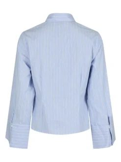Rosa Stripe Shirt, Light Blue, 38