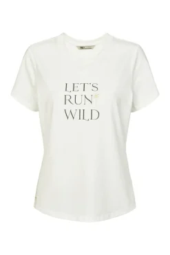 Run T-shirt, Star White, L