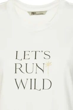 Run T-shirt, Star White, L