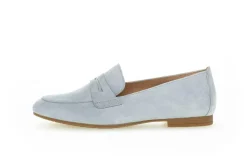 Ruskindsloafers, Aquamarin, 38.5