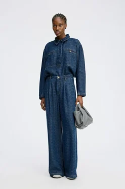 Ruxa Bluse, Indigo, 38