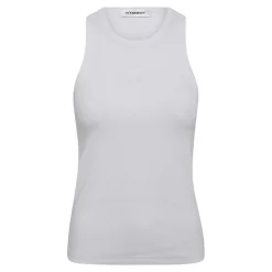 SaharaCC Embroidery Tanktop, White, XL