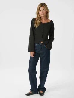 Salsa Structure Bluse, Black, 36