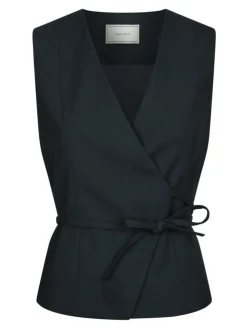 Samara Melange Vest, Navy, 40