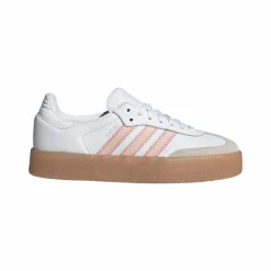 Sambae Sneakers, White/Sandy Pink/Semi Flash Red, 39 1/3