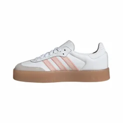 Sambae Sneakers, White/Sandy Pink/Semi Flash Red, 39 1/3