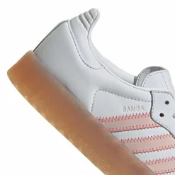 Sambae Sneakers, White/Sandy Pink/Semi Flash Red, 39 1/3