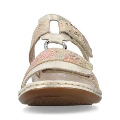 Sandaler, Shell/Beige Multi, 40
