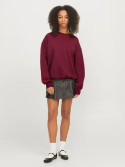 Sandra Sweatshirt, Cabernet, M