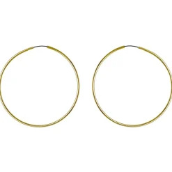 Sanne Store Hoops, Guld