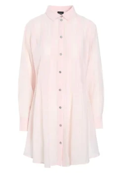 Sanshi Skjorte, Pale Pink, S