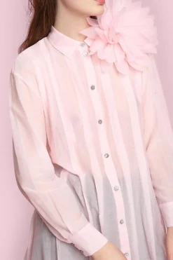 Sanshi Skjorte, Pale Pink, S
