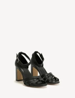 Sasha Højhælede Sandaler, Black, 39