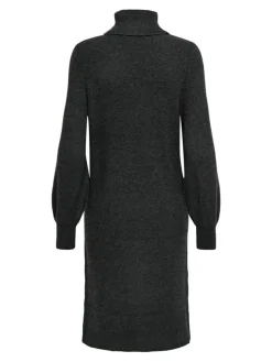 Sasha Strikkjole, Dark Grey Melange, XS