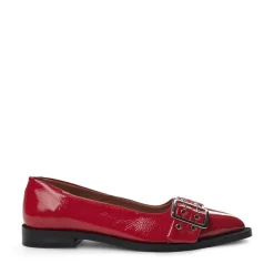 Saso Low Sko, Red Patent, 41