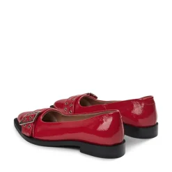 Saso Low Sko, Red Patent, 41