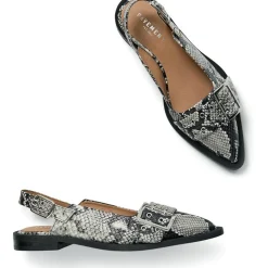 Saso Slingback Snake Ballerinasko, Snake, 37
