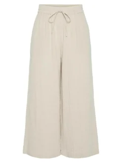 Sastina Culotte Bukser, Silver Gray, XL