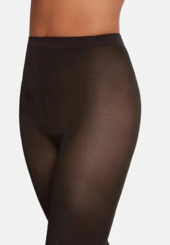 Satin Opaque 50 Strømpebukser, Sort, L