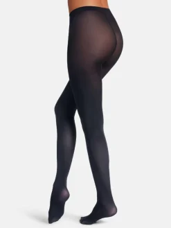 Satin Opaque 50 Strømpebukser, Navy, M