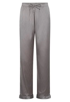Satin Pyjamassæt, Grey, L