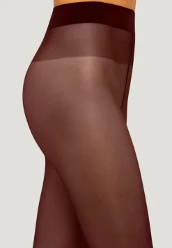 Satin Touch 20 Tights, Midnight Red, XS