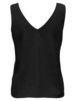 Say Linen Top, Black, XS