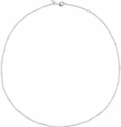 Scarlett Halskæde, Silver, 45 cm