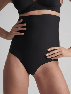 Sculpting High Waist Brief, Black, XXL