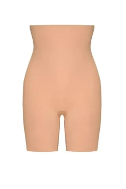 Sculpting High Waist Shorts, Honey, M