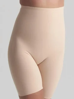 Sculpting High Waist Shorts, Beige, XXL