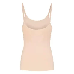 Sculpting Singlet Top, Beige, XXL