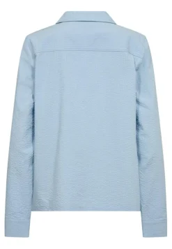 Seersucker Natskjorte, Blue, XS