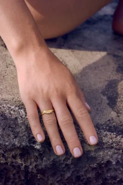 Selene Ring, Gold Plated, 47