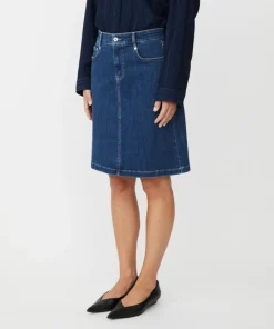 Seravine Nederdel, Blue Denim, XL