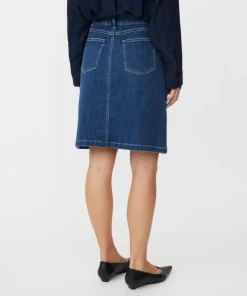 Seravine Nederdel, Blue Denim, XL