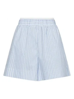 Shady Stripe Shorts, Light Blue, 34