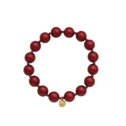 Shani Heart Armbånd, Gold Plated, 18 cm