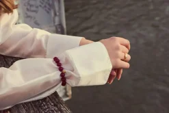 Shani Heart Armbånd, Gold Plated, 18 cm