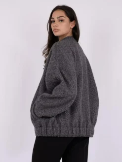 Sharon Bomber Jakke, Antracit, 36