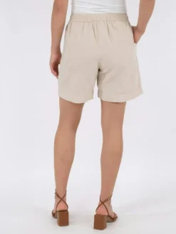 Shea Linen Shorts, Sand, 34