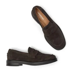 Shelly Loafers, Brown Suede, 38