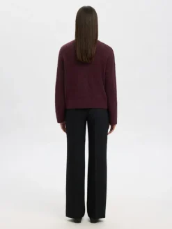 Sia Cardigan, Fig Melange, XL