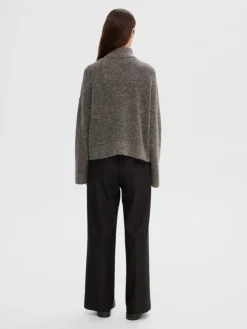 Sia Cardigan, Medium Grey Melange, L