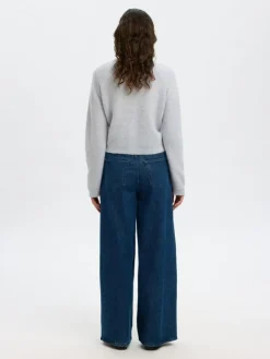 Sia Cropped Cardigan, Ancient Water, S